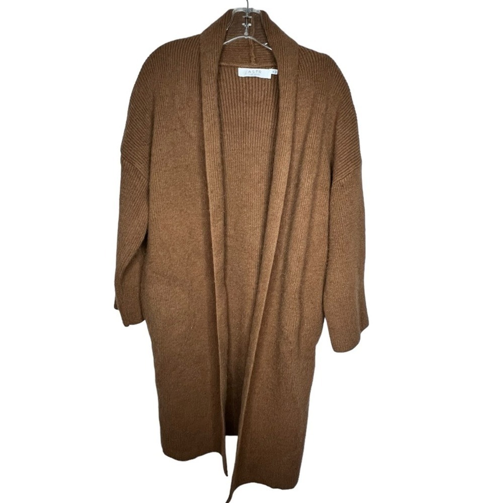 ASTR the‎ Label Heavyweight Long Cardigan Sweater
